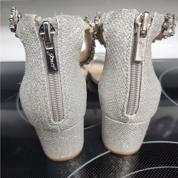 Jewel Badgley Mishka Louise Peep-Toe Block Heel SIZE 6 New - Picture 12 of 14